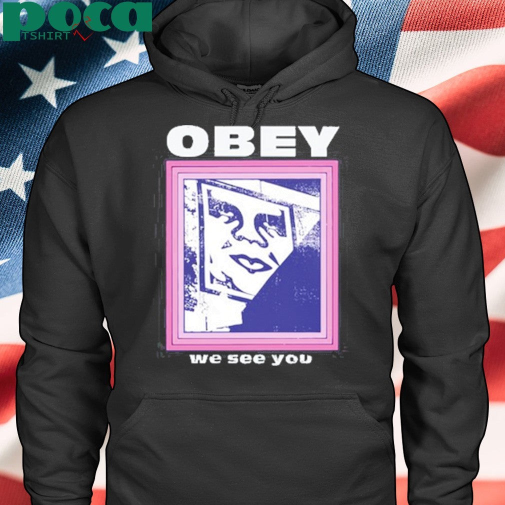 Obey we see you T-shirt