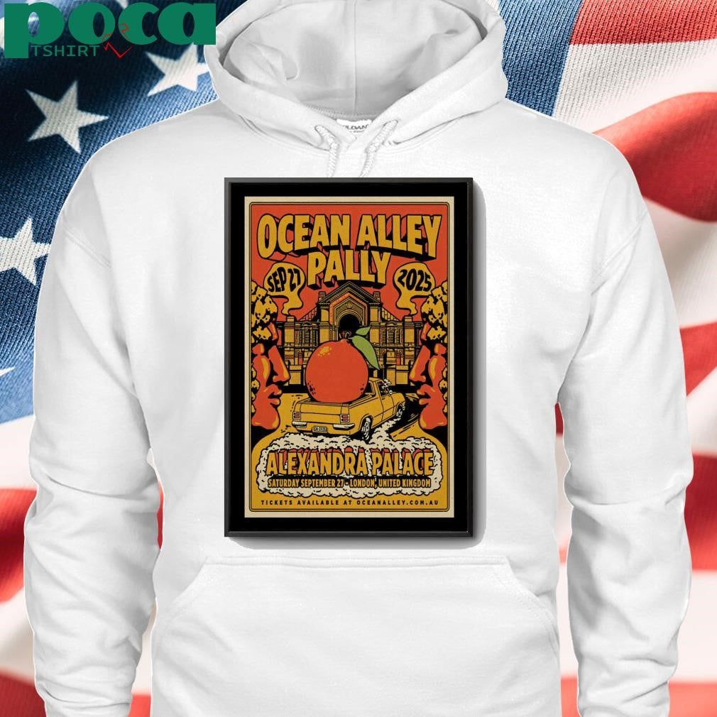 Ocean Alley Pally Sept 27 2025 Alexandra Palace London UK shirt