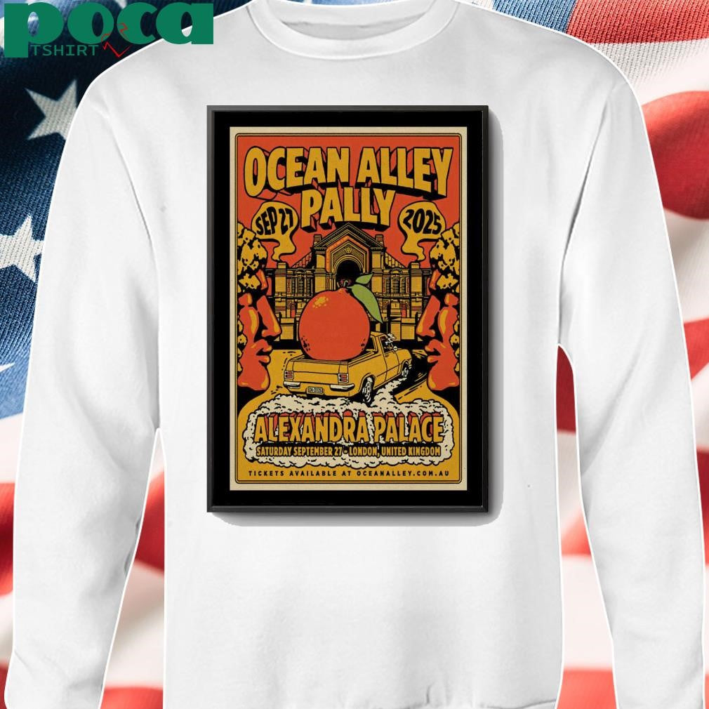 Ocean Alley Pally Sept 27 2025 Alexandra Palace London UK shirt