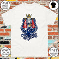 Octopus holding Trophy Arsenal Premier League 2026 shirt