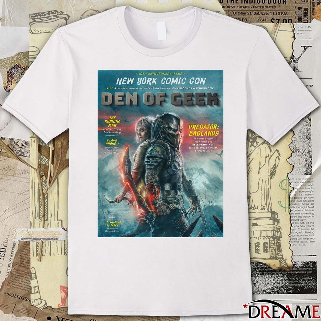 10Th Anniversary Issue New York Comic Con Den Of Geek The Running Man Black Phone 2 Poster t-shirt