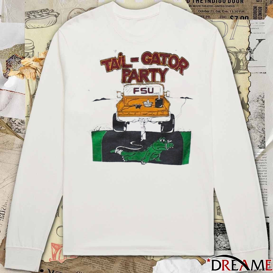 1989 Florida State Florida Gators Tail-Gator Party New t-shirt