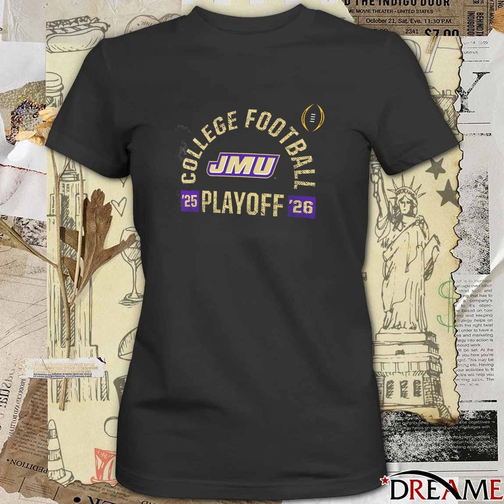 2025-26 James Madison Dukes JMU NCAA College Football Playoff Touchdown Glory t-shirt