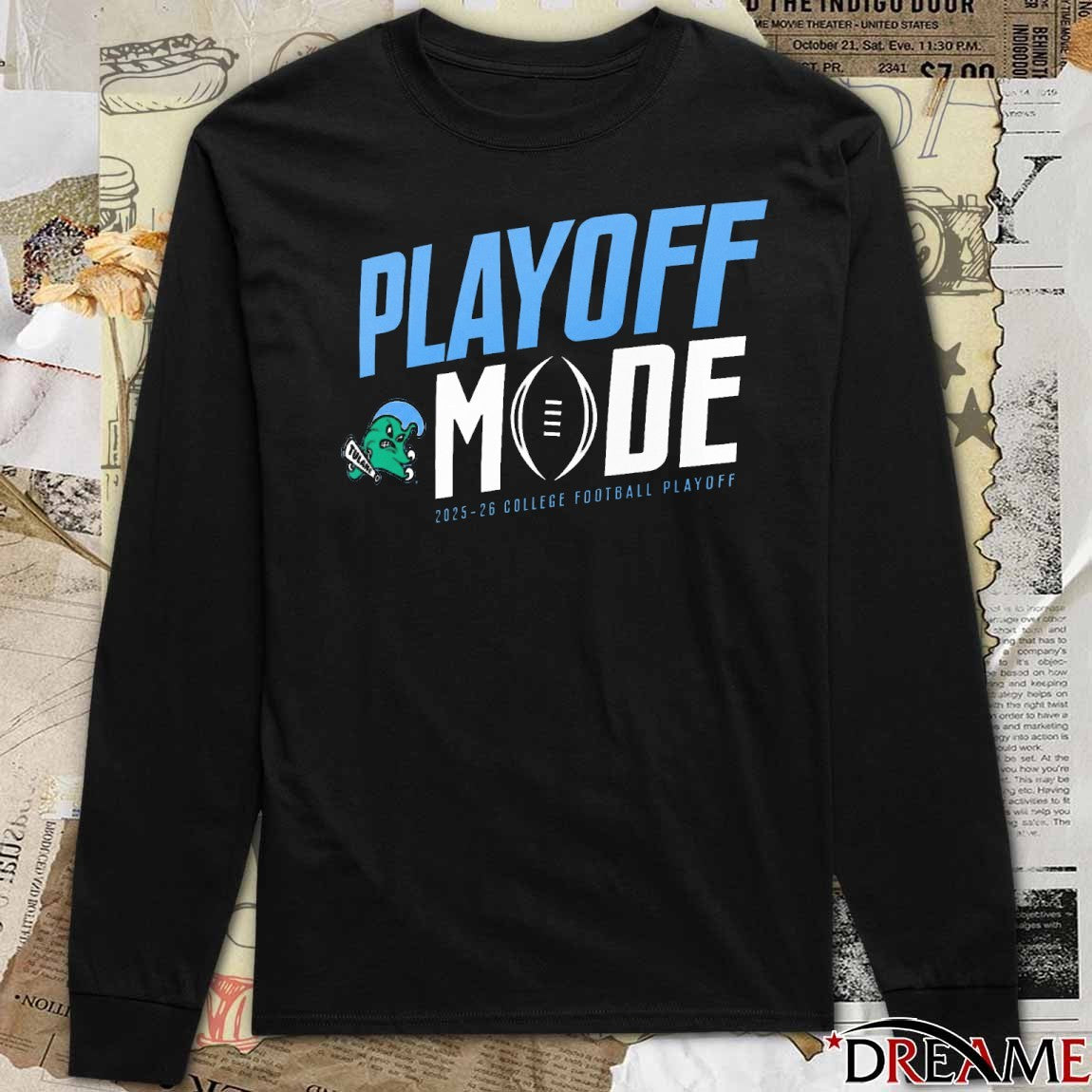 2025-26 Tulane Green Wave NCAA College Football Playoff Touchdown Glory t-shirt