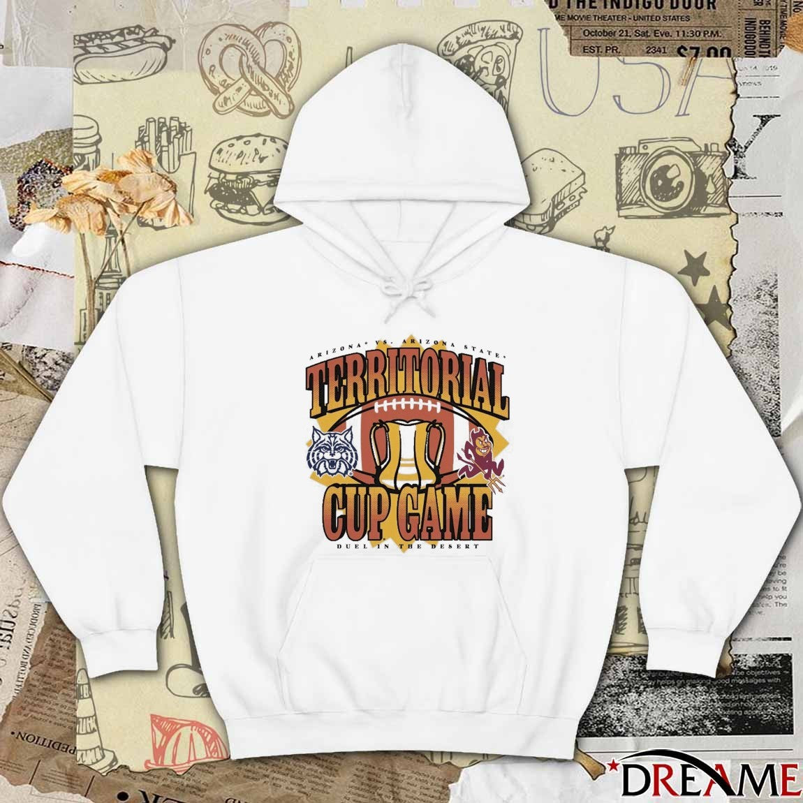 2025 Arizona Wildcats VS. Arizona State Sun Devils Territorial Cup Duel In The Desert t-shirt