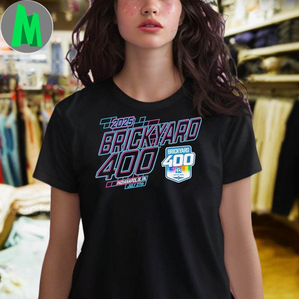 2025 Brickyard 400 Indianapolis Racing Event T-Shirt