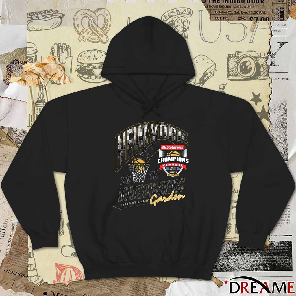 2025 Champions Classic Garden ESPN 15 Years New York Madison Square t-shirt