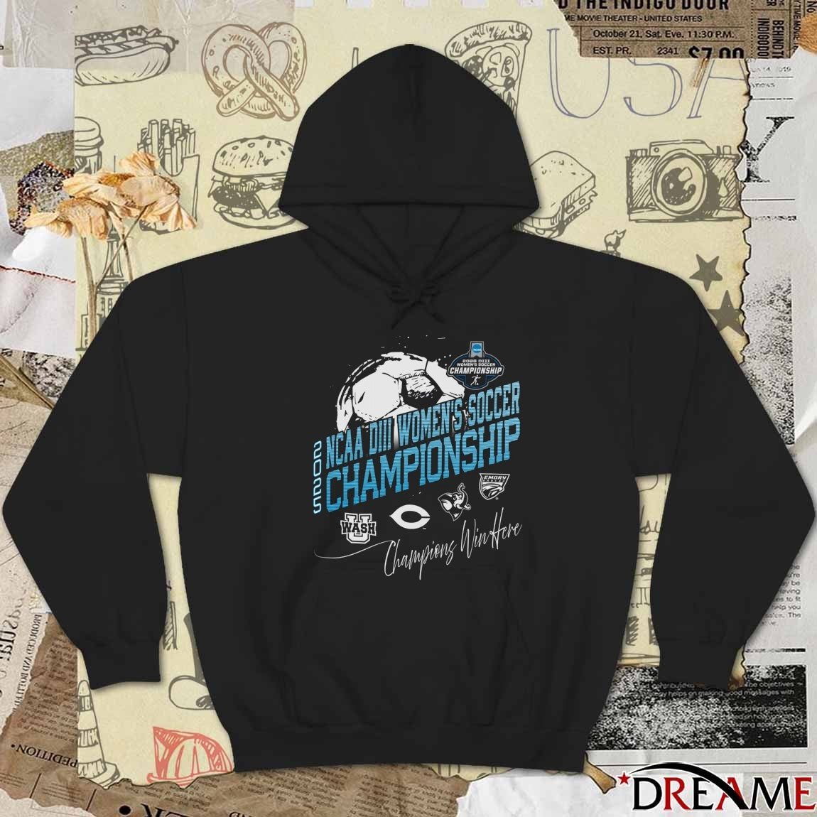 2025 Division III Women’s Soccer Championship – Champion Win Here t-shirt