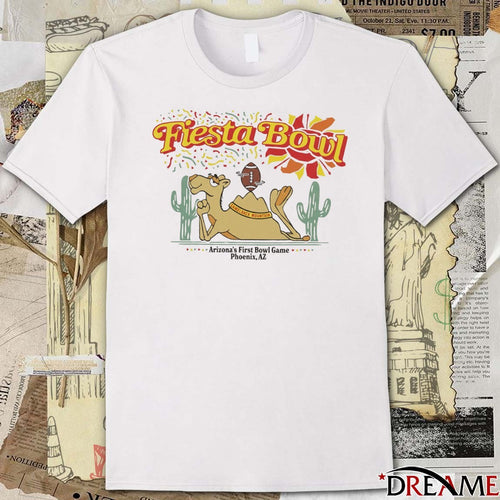 2025 Fiesta Bowl Arizona’s First Bowl Game Phoenix, AZ Camelback Mountain t-shirt