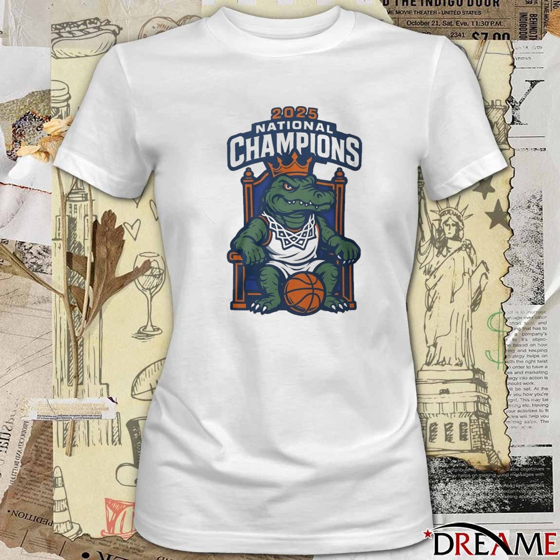 2025 Florida Gators Men’s Basketball National Champions Mascot t-shirt