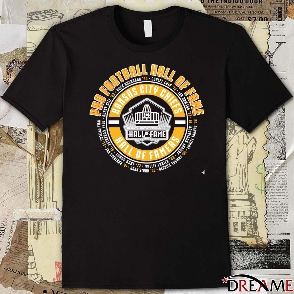 2025 Kansas City Chiefs Pro Football Hall of Famers Canton Ohio t-shirt