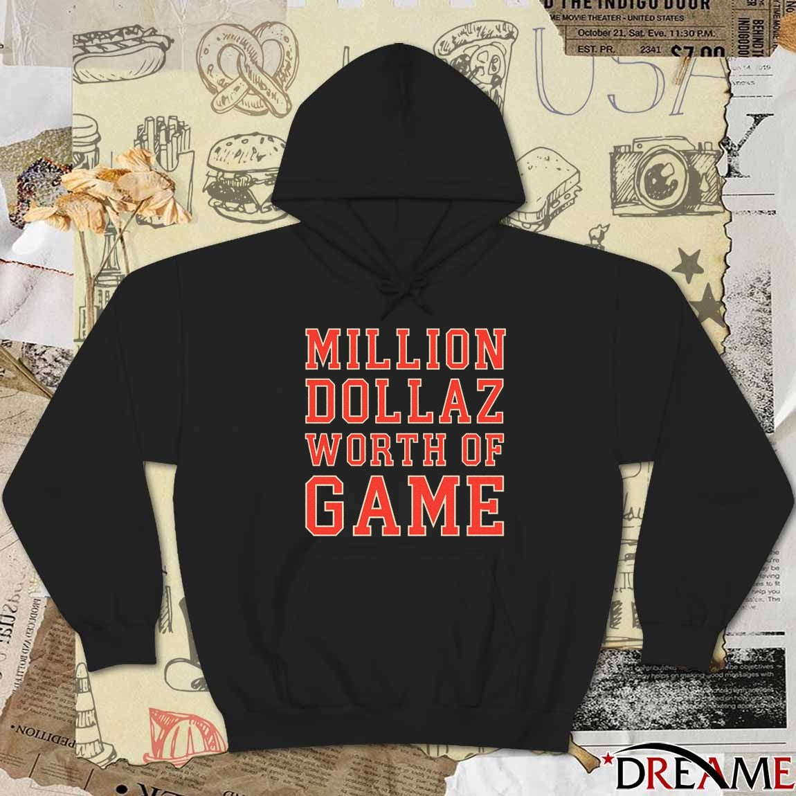 2025 MDWOG Million Dollaz Worth Of Game t-shirt