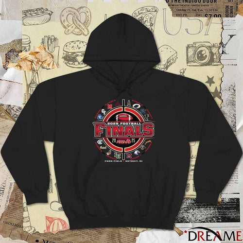 2025 MHSAA Football Championships Teams Division 1 – 8 Ford Field Detroit MI t-shirt