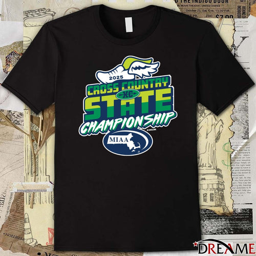 2025 MIAA Cross Country State Championship Logo t-shirt