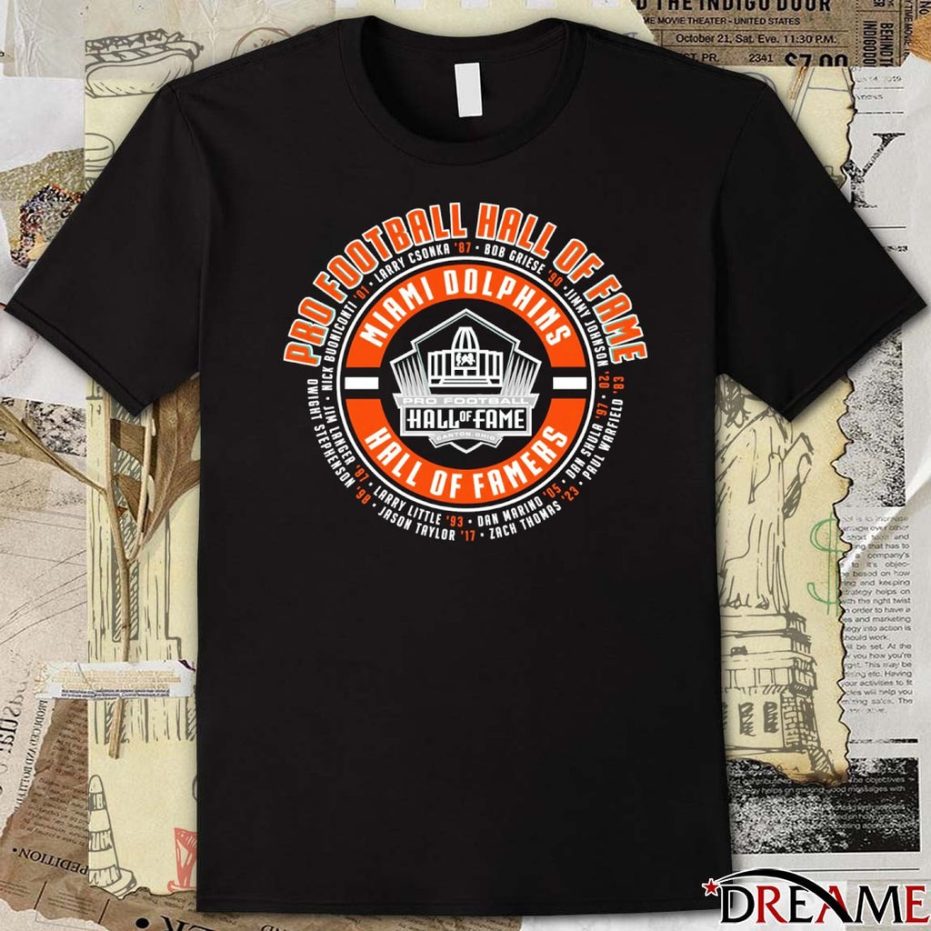 2025 Miami Dolphins Pro Football Hall of Famers Canton Ohio t-shirt