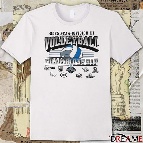 2025 NCAA Division III Women’s Volleyball Championship – Champion t-shirt