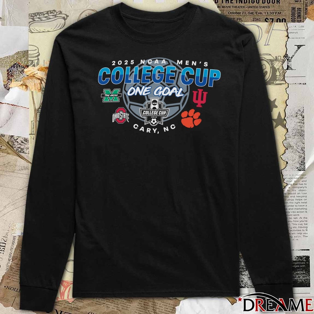 2025 NCAA Men’s College Cup – F25 Mens Motion Cary NC t-shirt