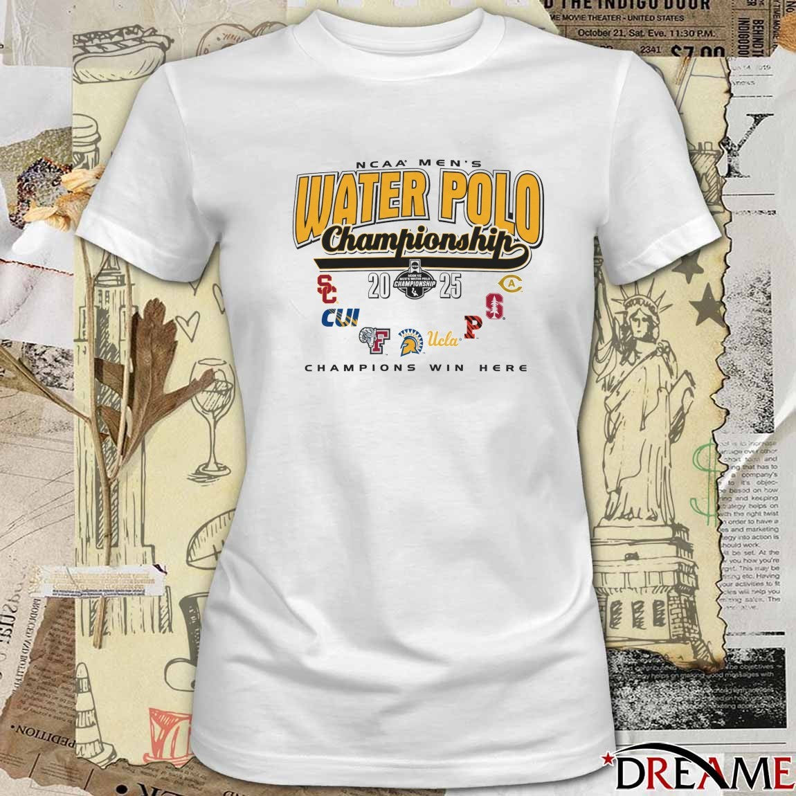 2025 NCAA National Collegiate Men’s Water Polo Opening Finals Champion Win Here t-shirt