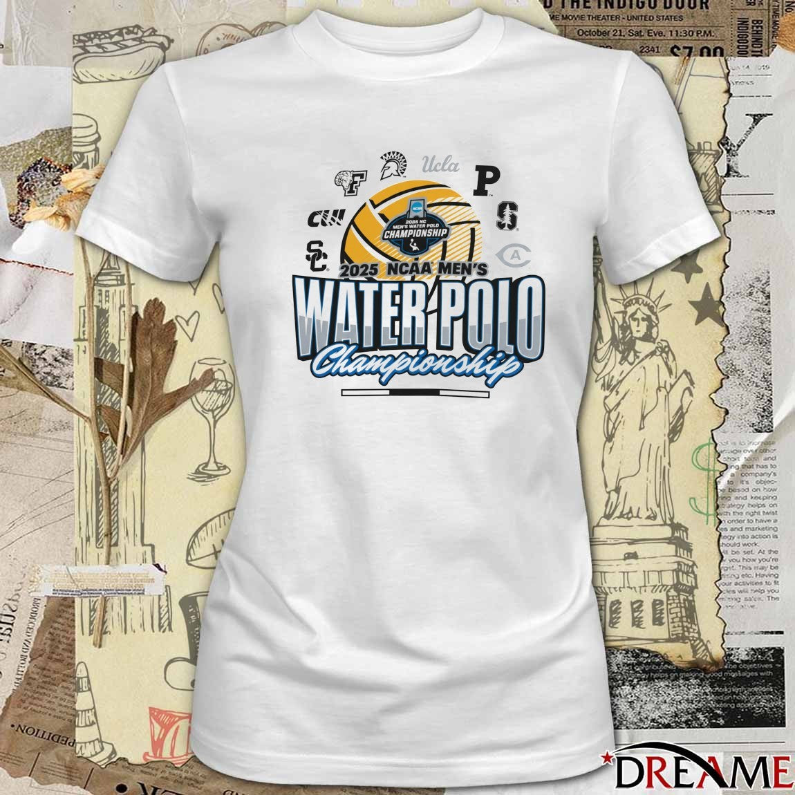 2025 NCAA National Collegiate Men’s Water Polo Opening Finals Championship Logo t-shirt