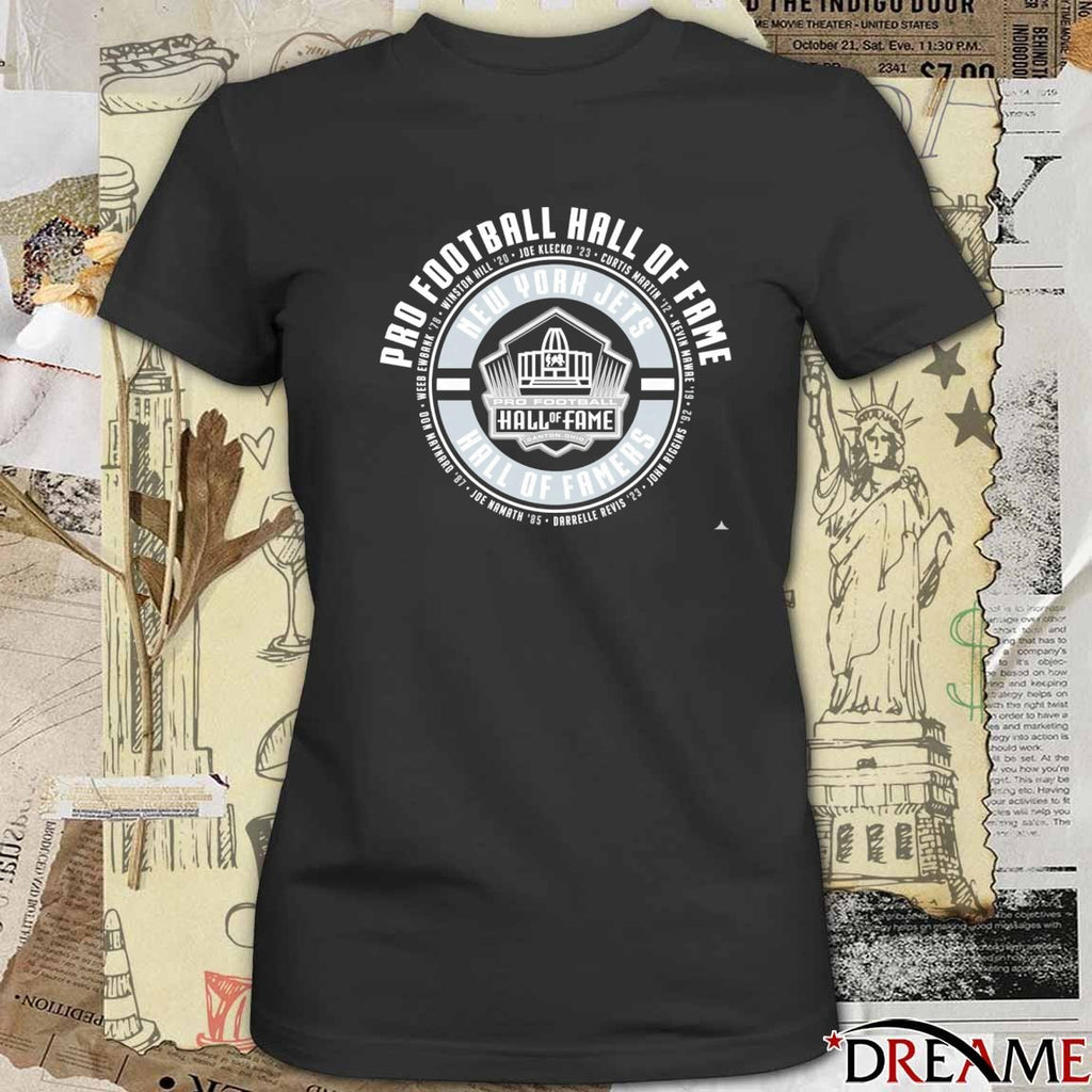 2025 New York Jets Pro Football Hall of Famers Canton Ohio t-shirt