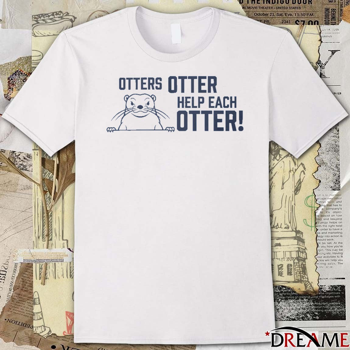 2025 Otters Otter Help Each Otter t-shirt