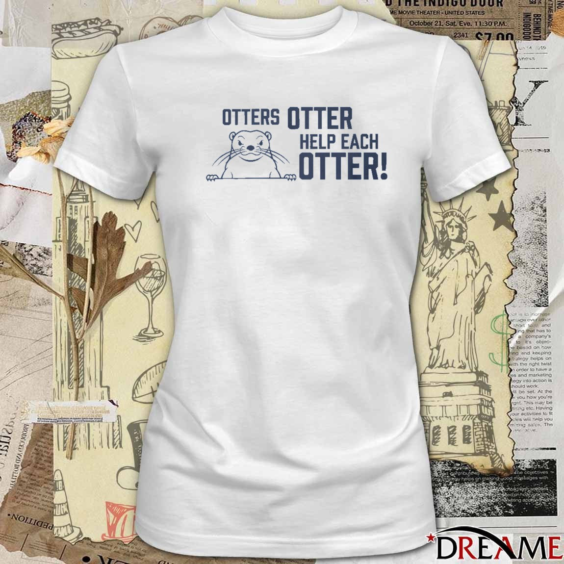 2025 Otters Otter Help Each Otter t-shirt