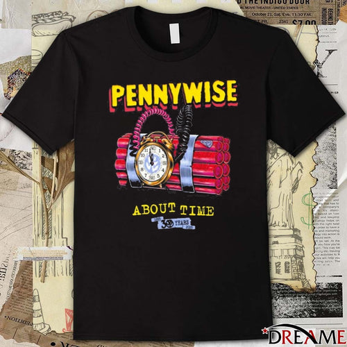 2025 Pennywise About Time 30 Years Anniversary t-shirt