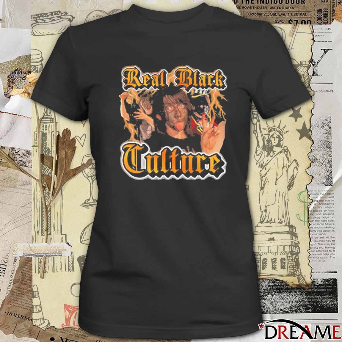 2025 Real Black Culture graphic t-shirt