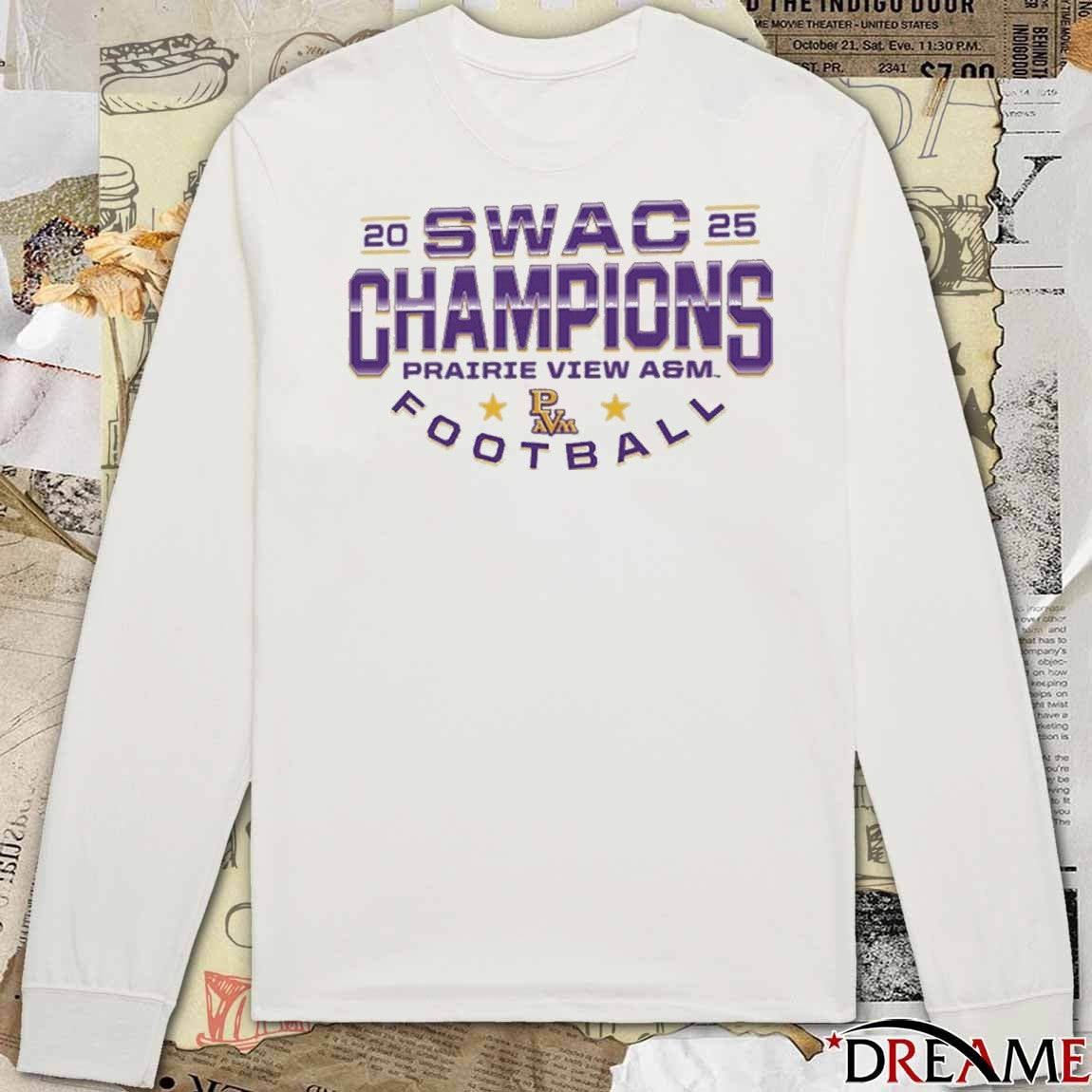 2025 SWAC Champions Prairie View A&M Football t-shirt