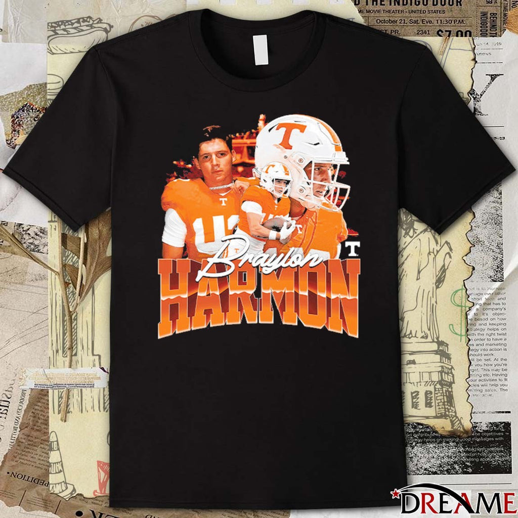 2025 Tennessee Vols NCAA Football Braylon Harmon Graphic t-shirt