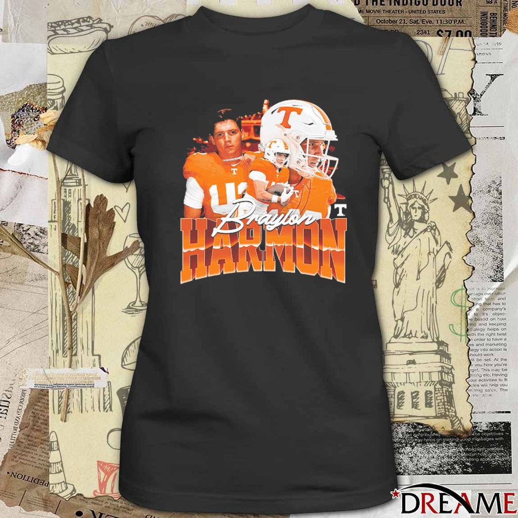 2025 Tennessee Vols NCAA Football Braylon Harmon Graphic t-shirt