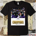 2025 Valero Alamo Bowl TCU defeats USC Champions Poster t-shirt