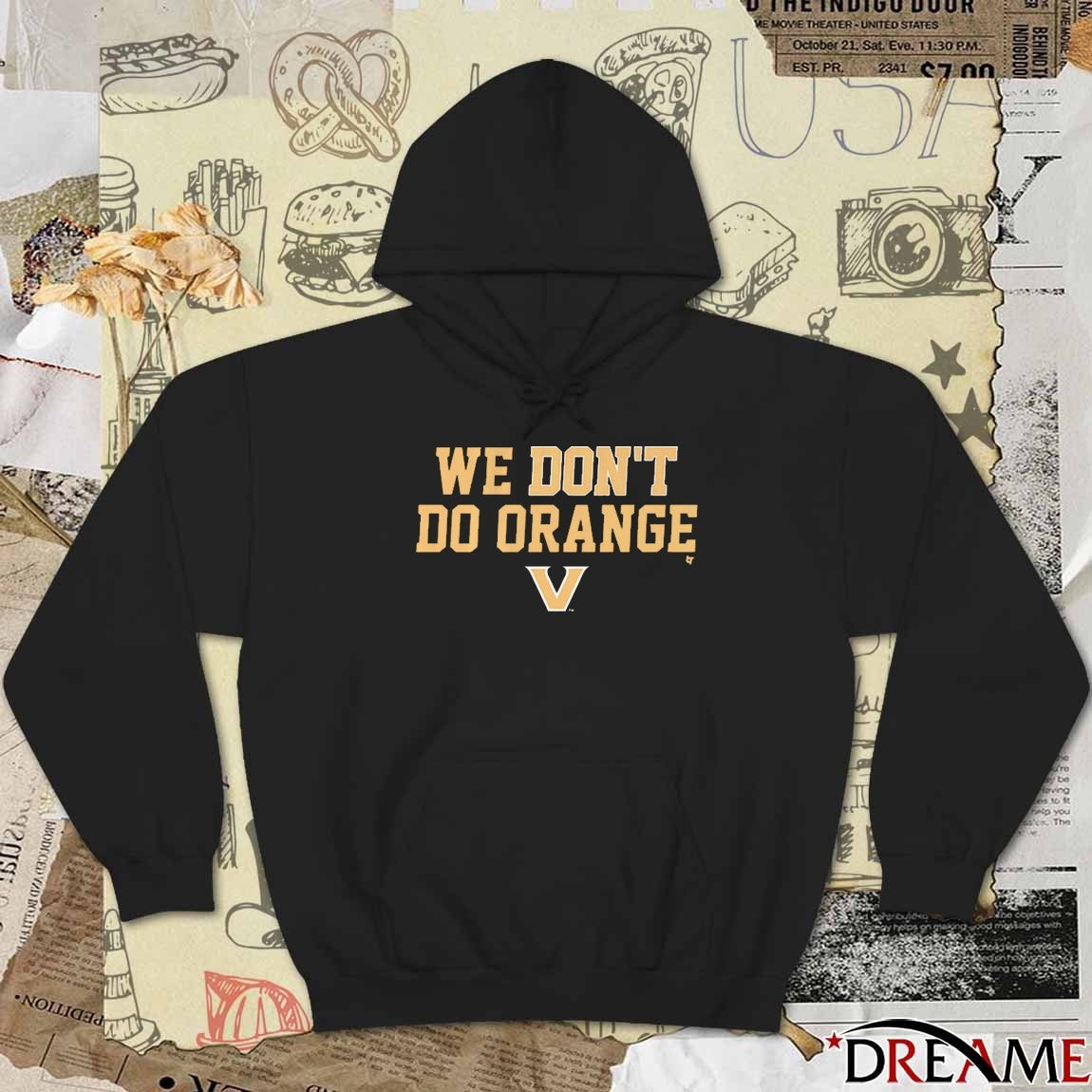 2025 Vanderbilt Commodores We Don’t Do Orange t-shirt
