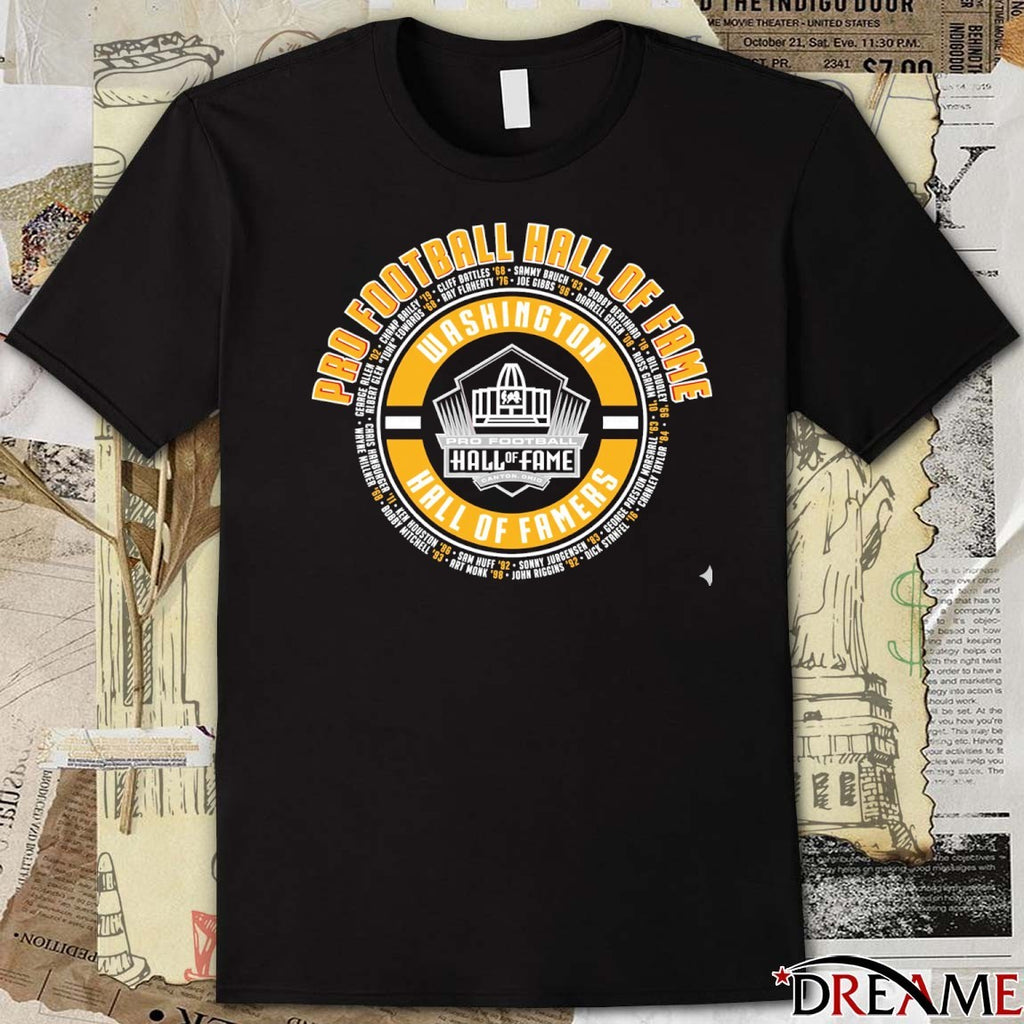 2025 Washington Commanders Pro Football Hall of Famers Canton Ohio t-shirt