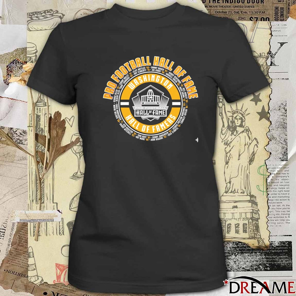 2025 Washington Commanders Pro Football Hall of Famers Canton Ohio t-shirt