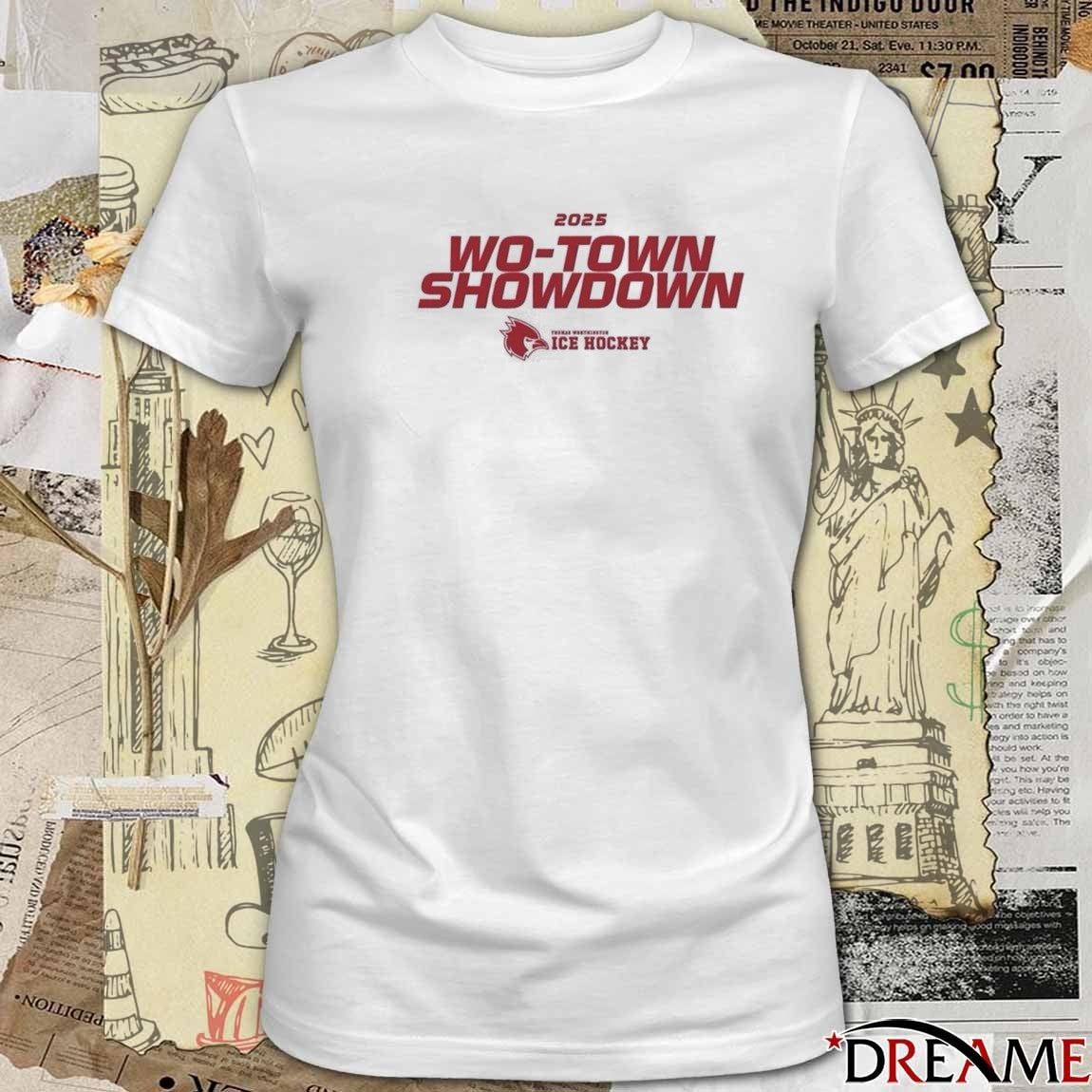2025 Wo-Town Showdown TWHS Ice Hockey t-shirt