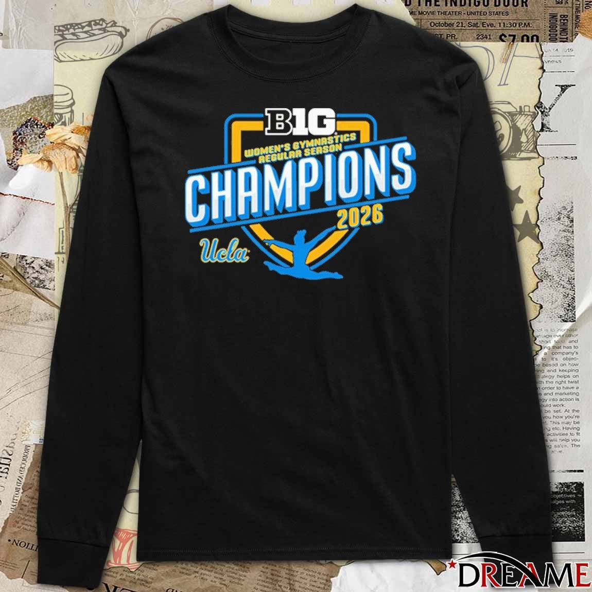 2026 Big Ten Women’s Gymnastics Regular Season Tournament Champions UCLA Bruins t-shirt