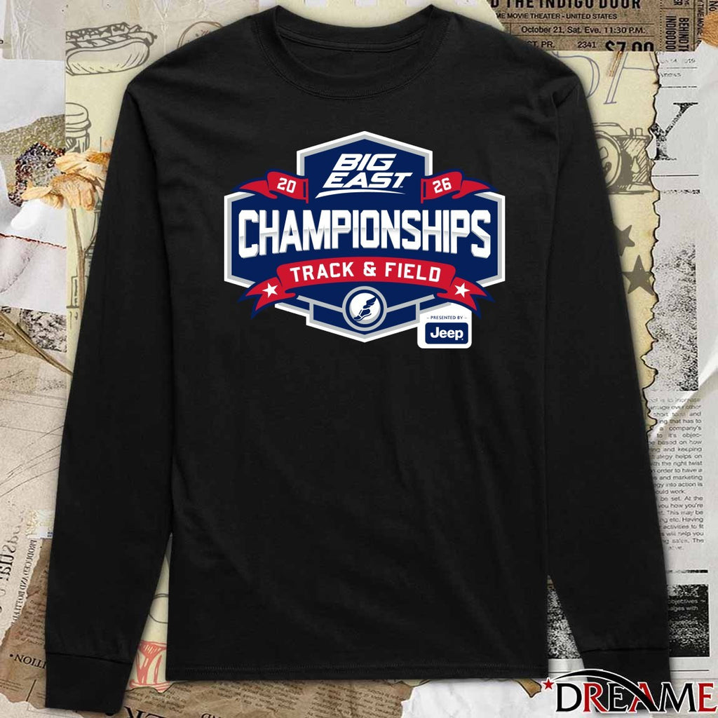 2026 Bigeast Championships Indoor Track and Field Magnet t-shirt