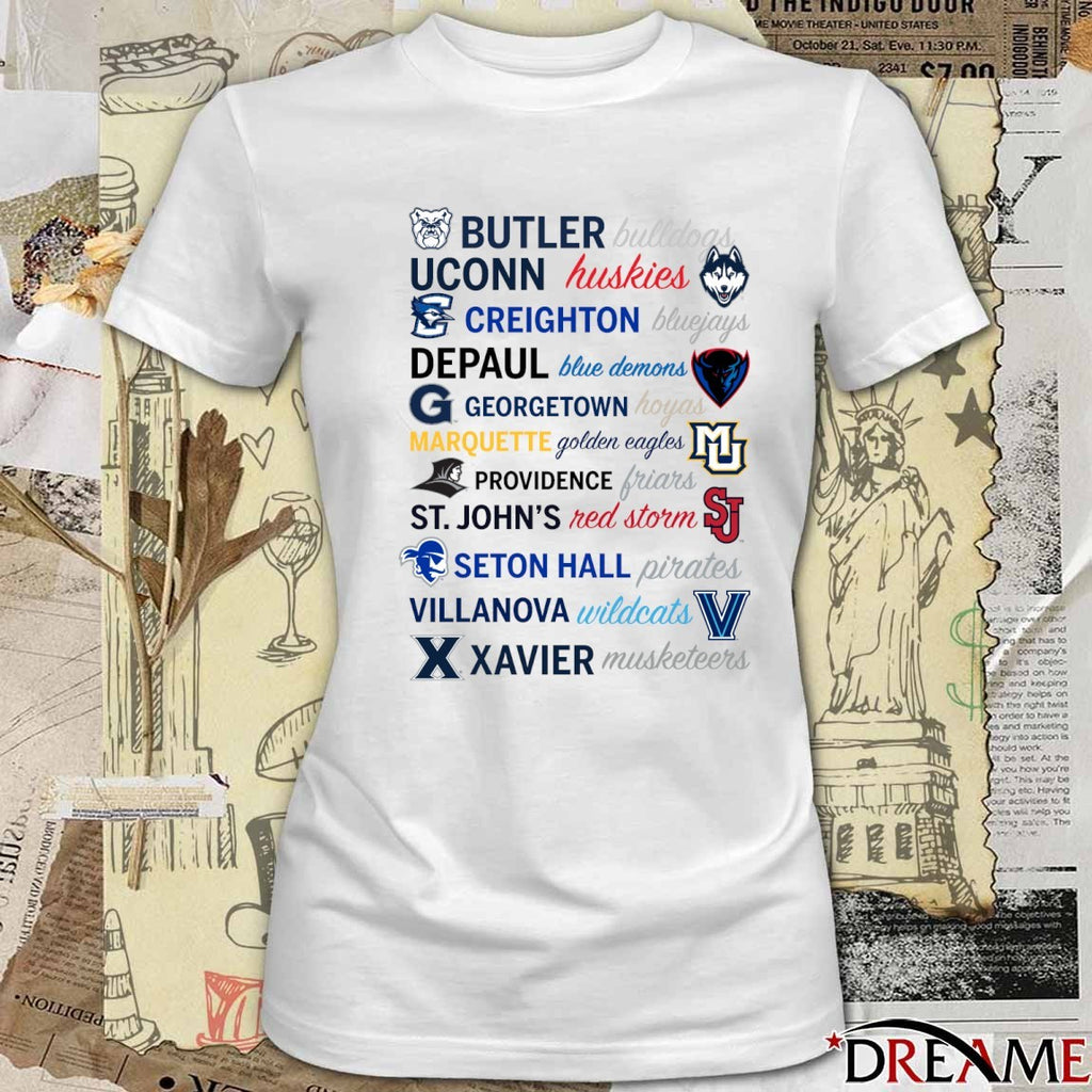 2026 Bigeast Conference Champions Butler Uconn Creighton t-shirt