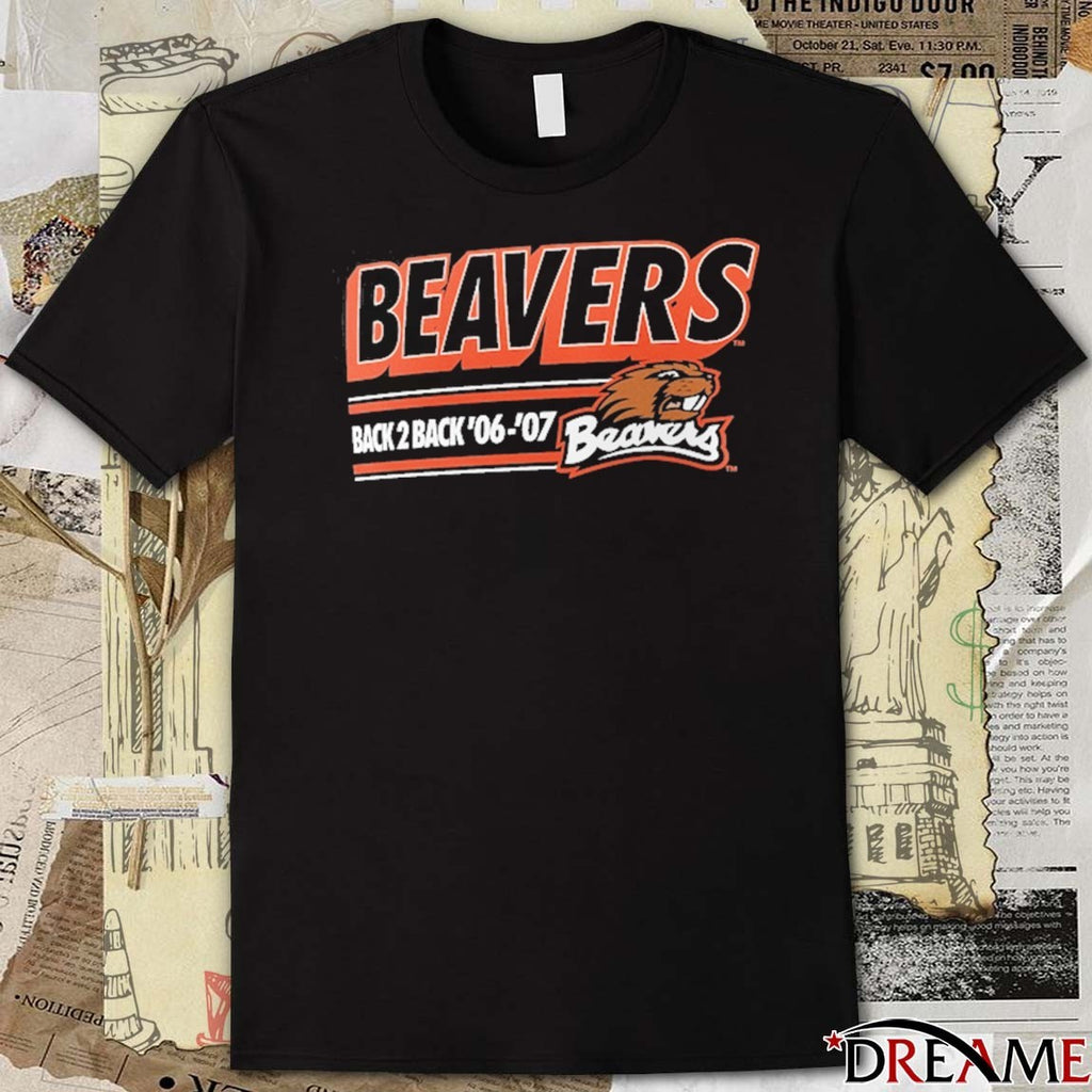 2026 Black Oregon State Beavers Baseball Championship 20th Anniversary t-shirt