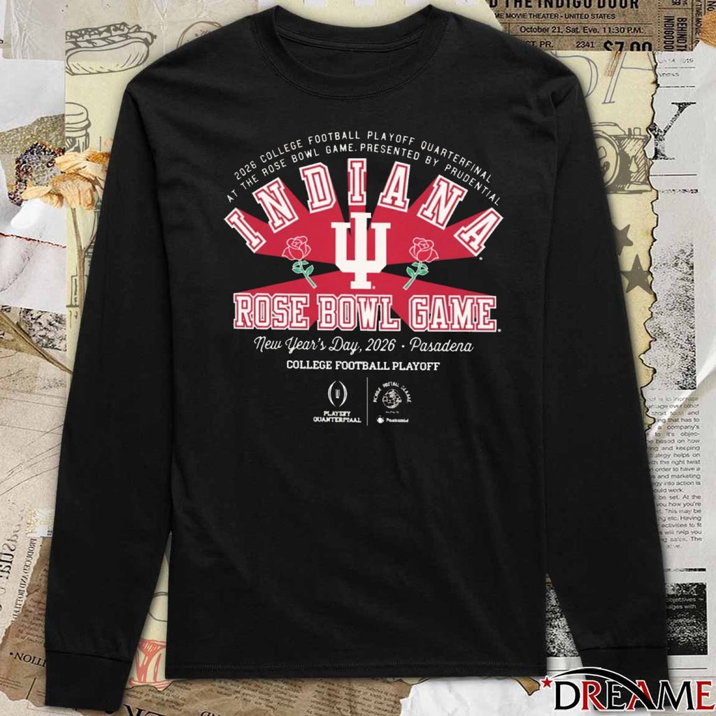 2026 College Football Quarterfinal At The Rose Bowl Game Presented By Prudential Indiana t-shirt