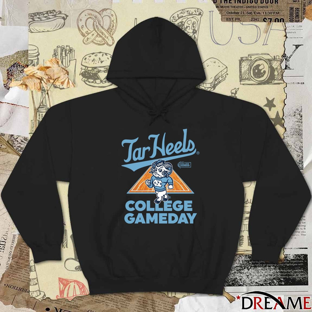 2026 College Gameday UNC Tarheels Basketball Mascot t-shirt