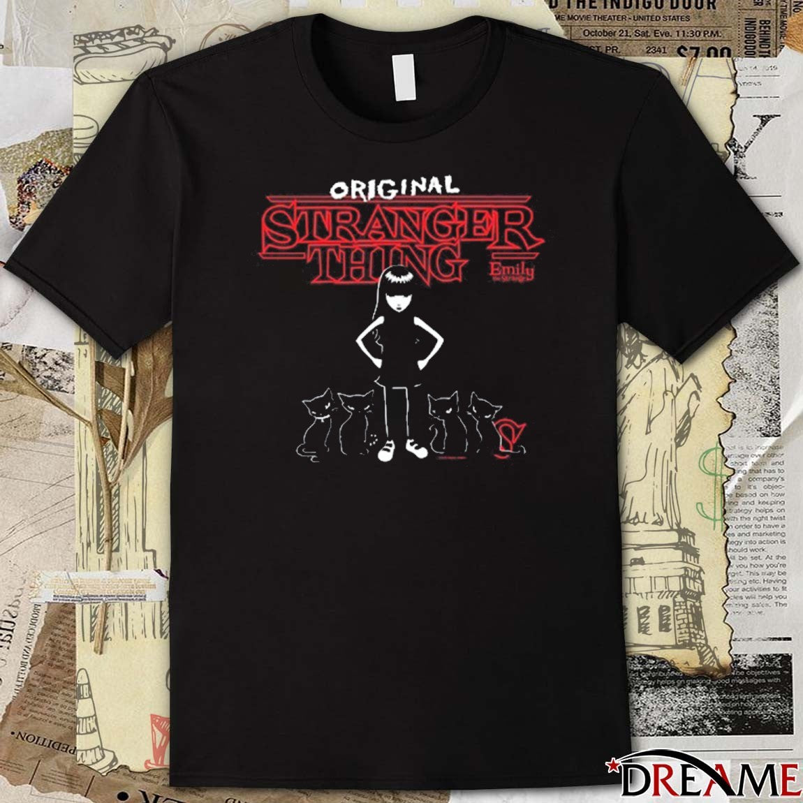 2026 Emily The Strange The Stranger Thing t-shirt