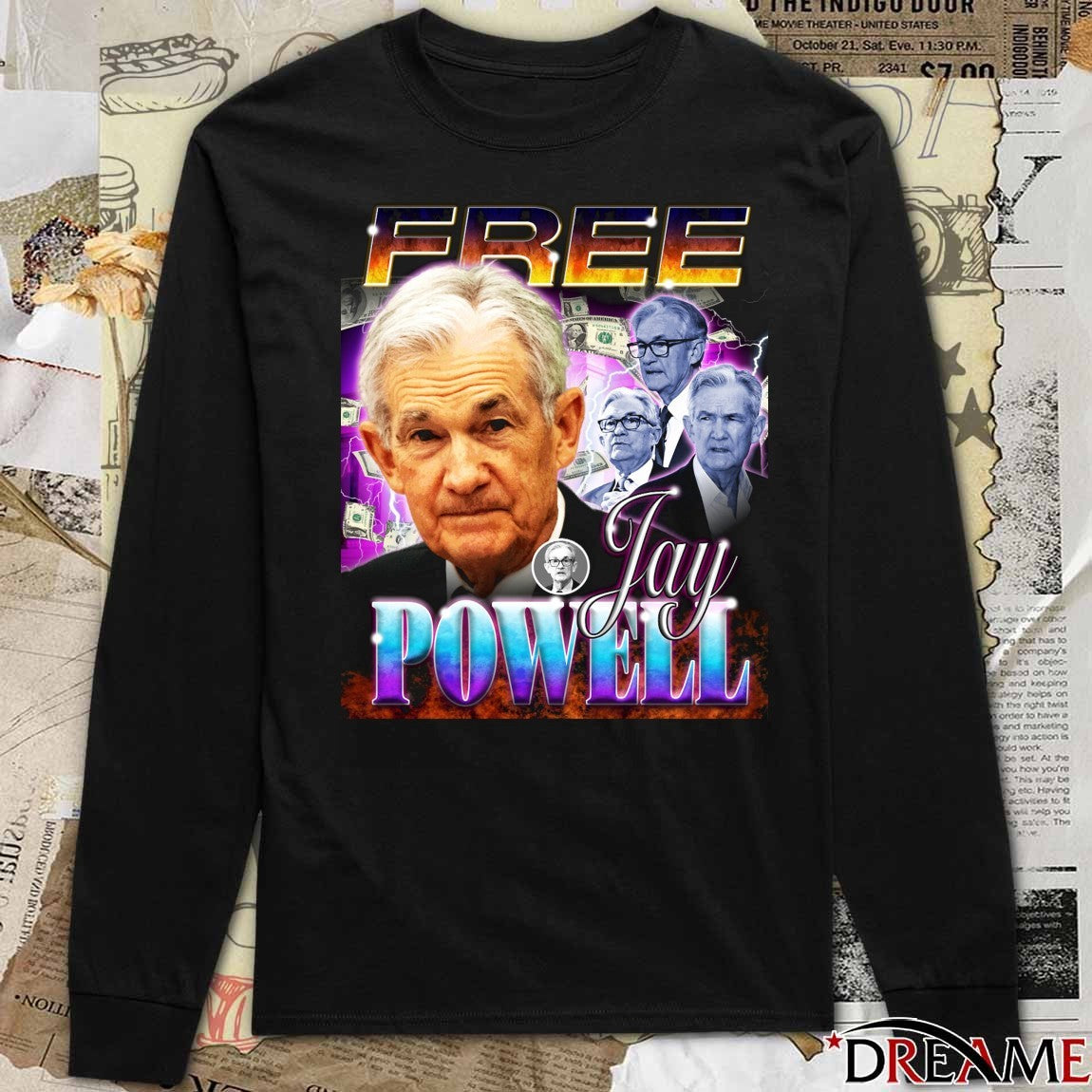 2026 Free Jay Powell t-shirt