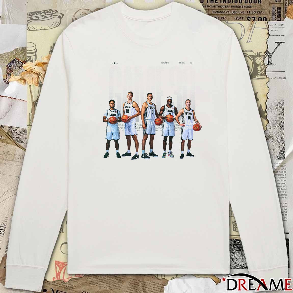 2026 Game 30 Michigan State vs Rutgers Men’s Basketball t-shirt