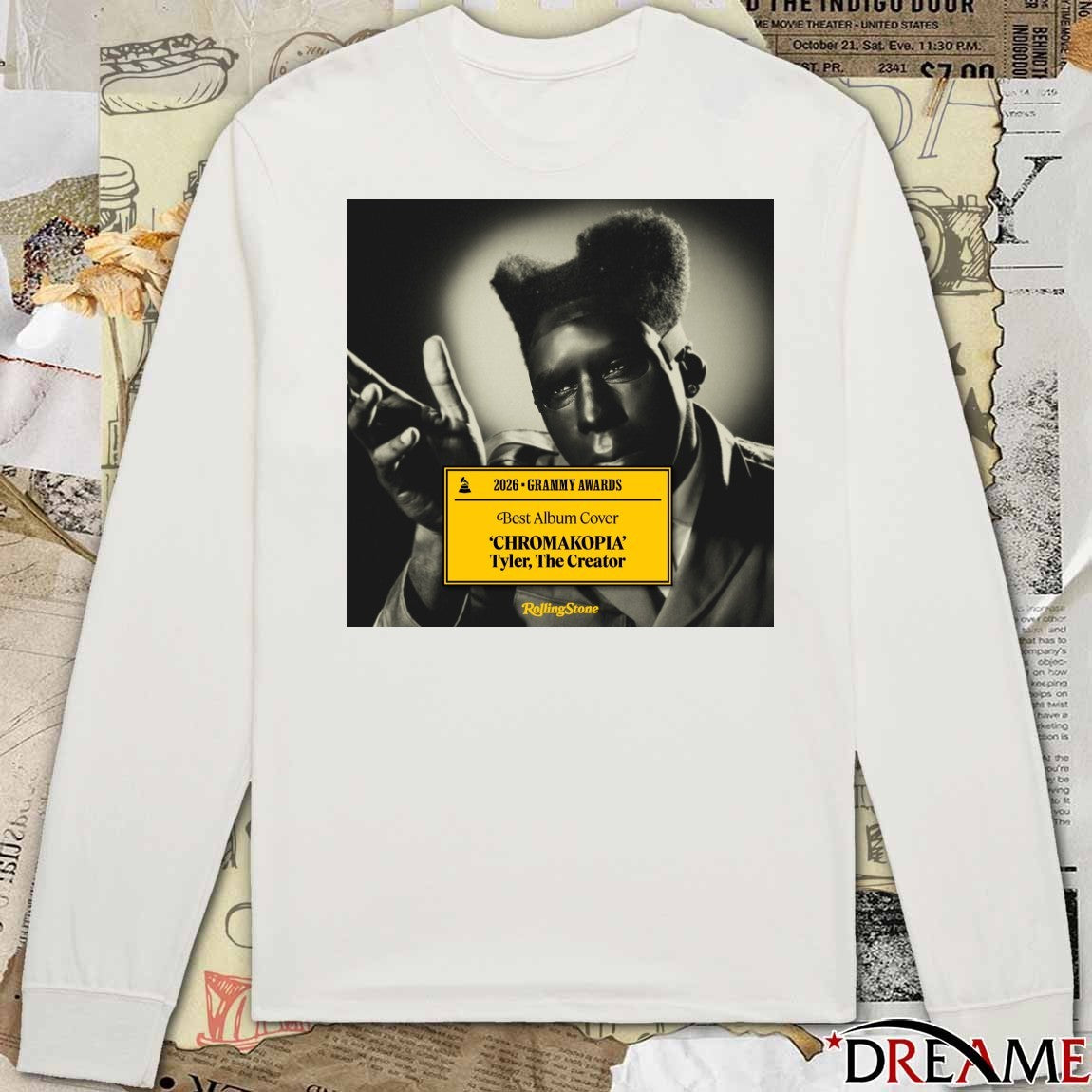 2026 Grammy Awards Best Album Cover Chromakopia Tyler The Creator Poster t-shirt