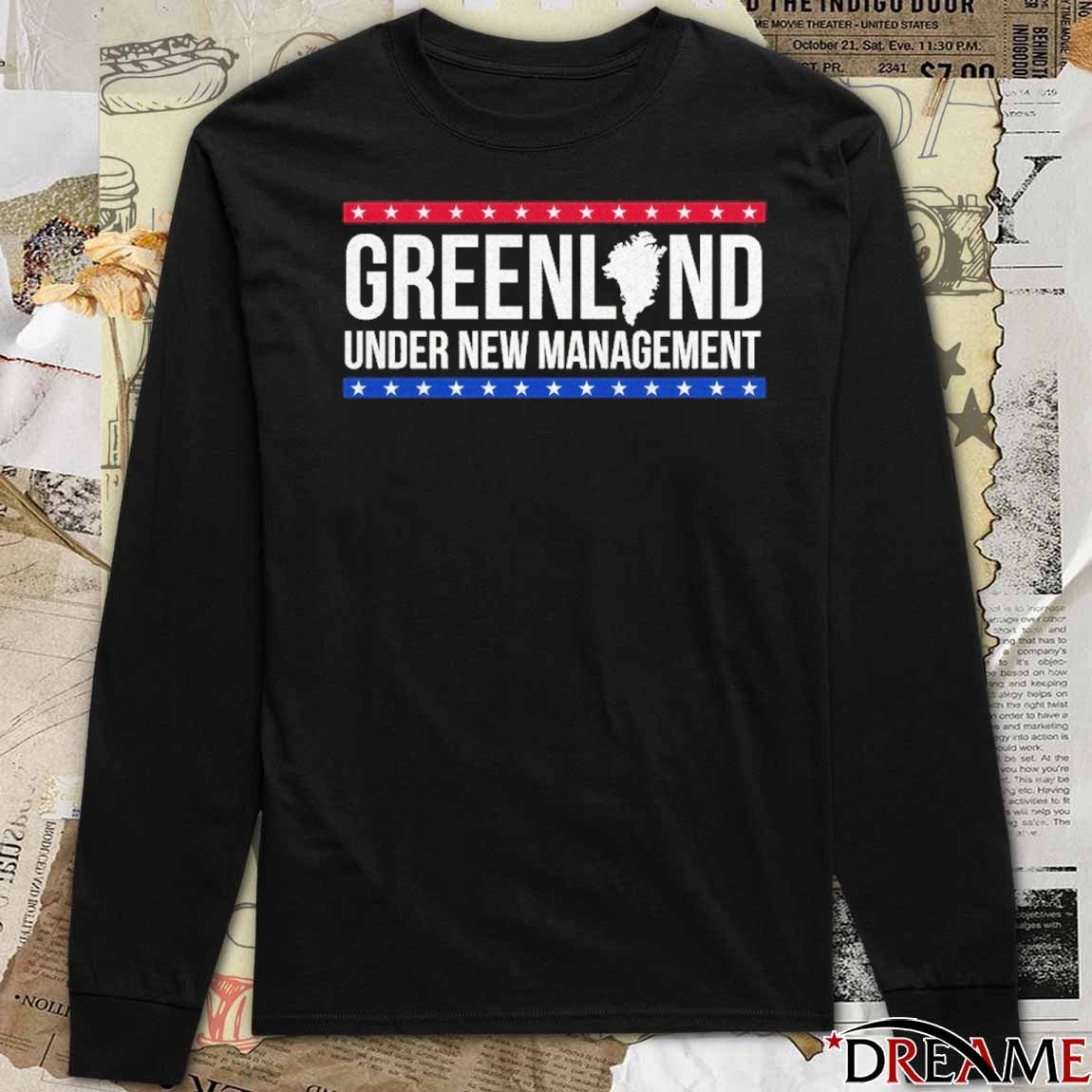 2026 Greenland Under New Management Hands off Greenland t-shirt