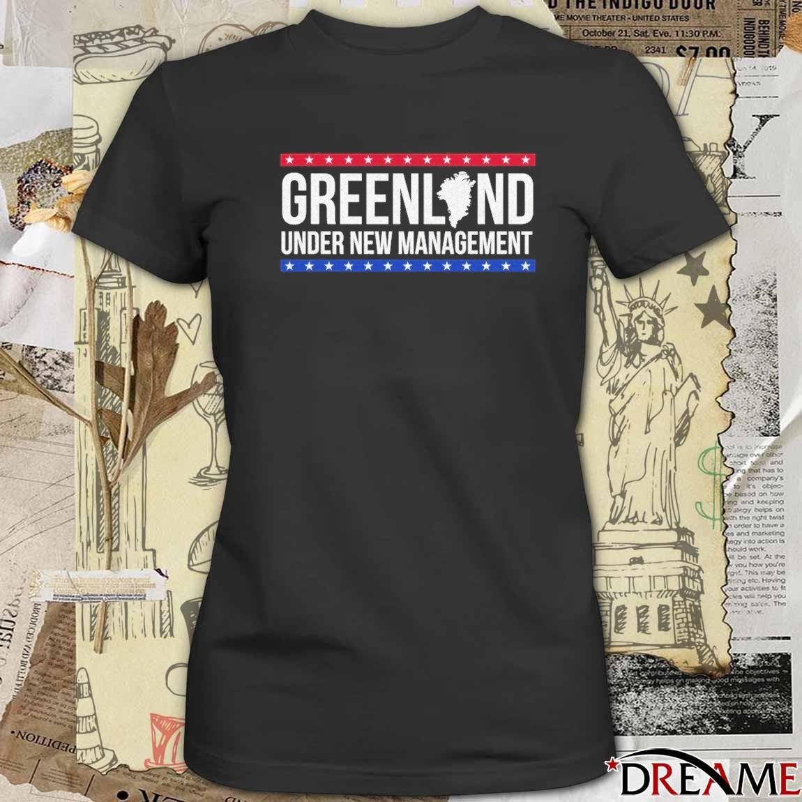 2026 Greenland Under New Management Hands off Greenland t-shirt