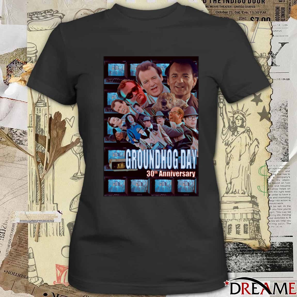 2026 Groundhog Day 30th Anniversary Bill Murray t-shirt