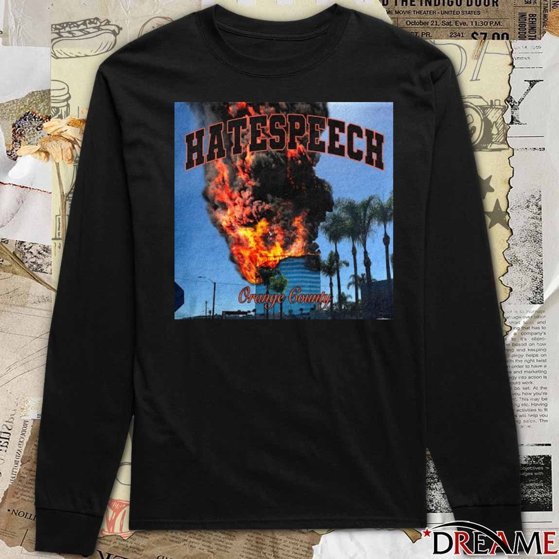 2026 Hate Speech Orange County t-shirt